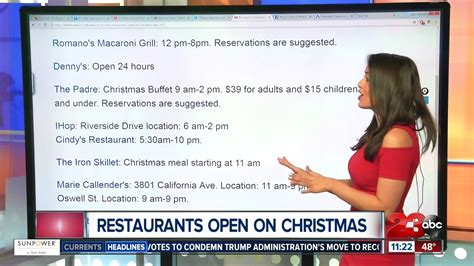 Restaurants open on christmas bakersfield. Things To Know About Restaurants open on christmas bakersfield. 